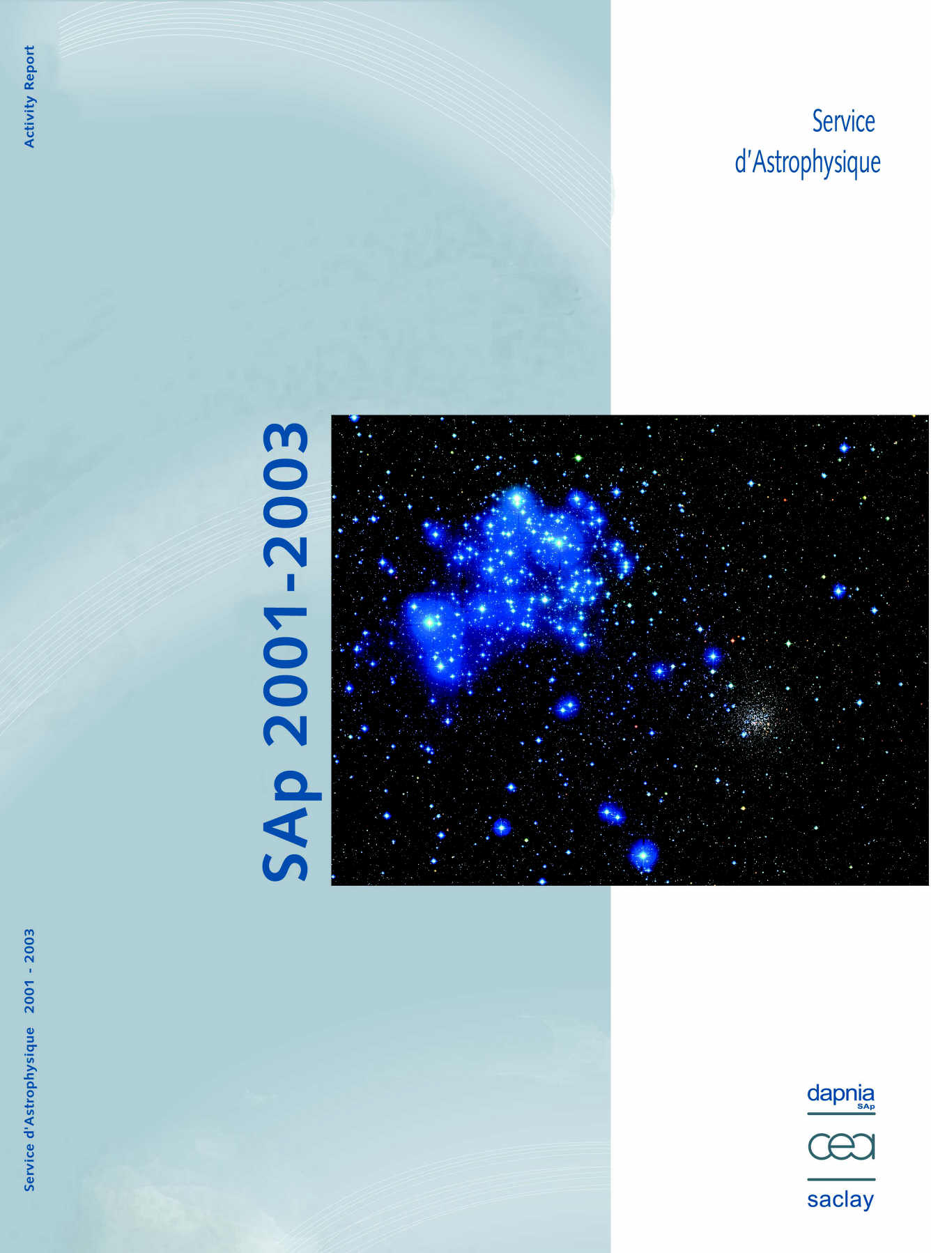 Version française.
Couverture: Zoom des amas M35 et NGC2148 dans la constellation des Gémeaux.  Image de un degré carré obtenue avec l'aide du télescope de 3.6 m de l'observatoire Canada France Hawaï et la caméra Megacam.  Crédit : CFHT/CEA