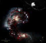 Galaxies Antennes IR