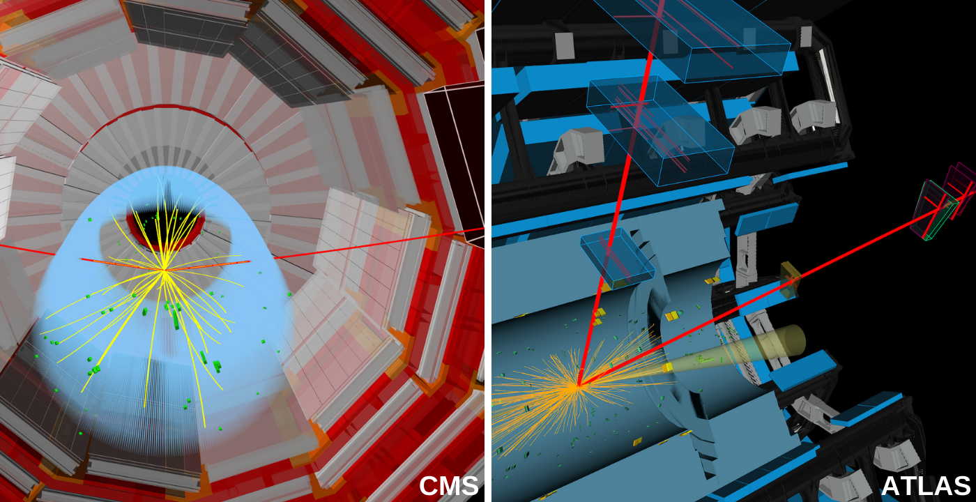 Deux expériences du CERN annoncent de premiers indices d'une désintégration rare du boson de Higgs 