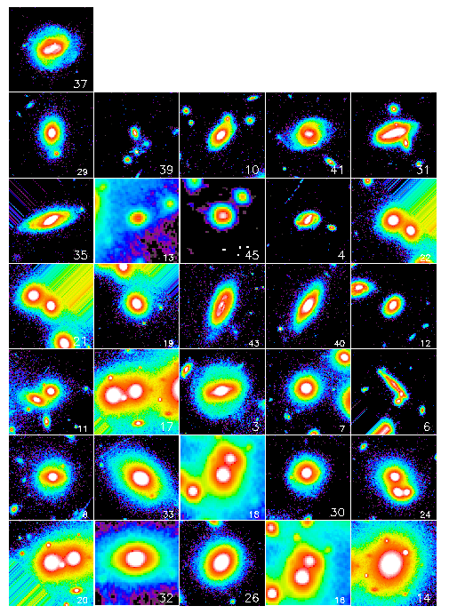 Formation stellaire enfouie dans l'amas de galaxies Abell 1689