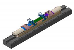 Development of high field magnets for the SLHC