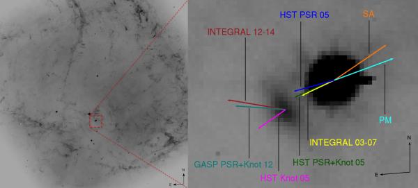 Etonnante variation au coeur d'un reste de supernova