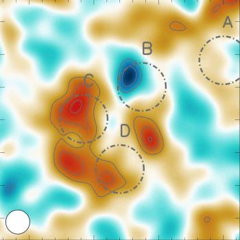 Des amas de galaxies qui entrent en collision