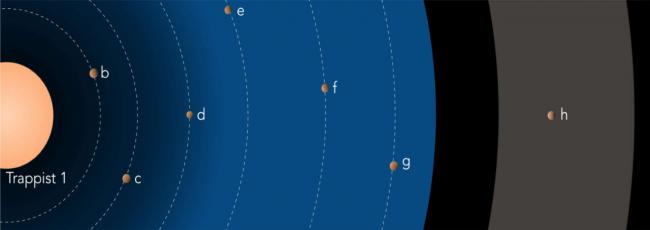 The Red Dwarf and the Seven Earths