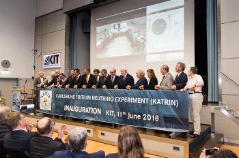 Première injection de tritium dans l’expérience KATRIN