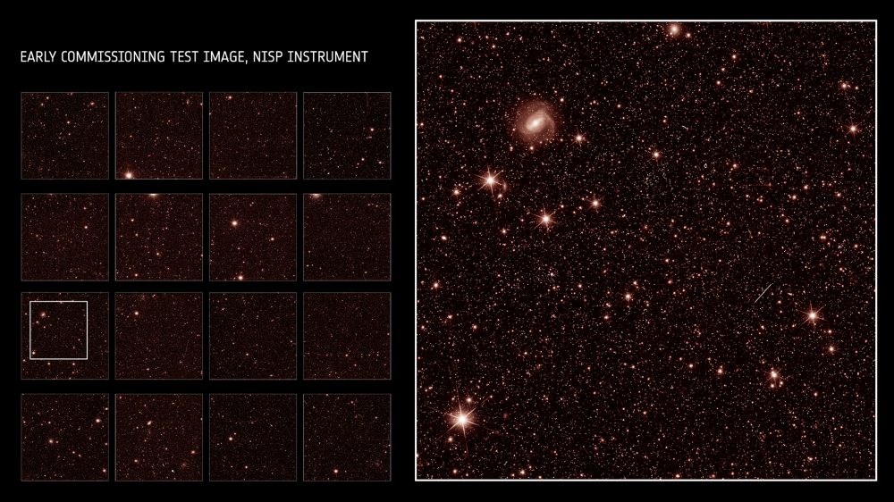 Images des premiers tests de mise en service d'Euclid !