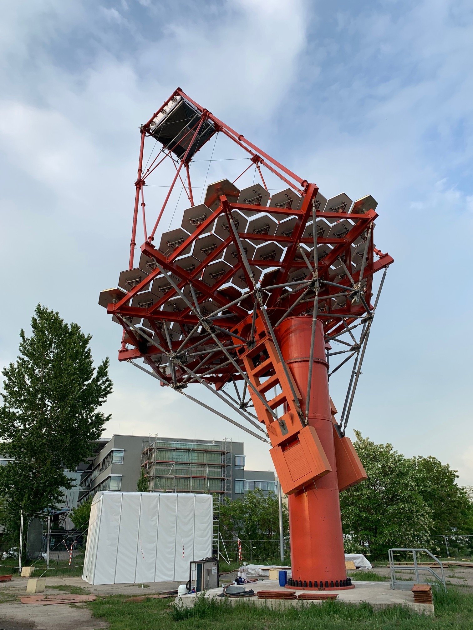 Tests Caméra NectarCAM à Berlin, juillet 2019