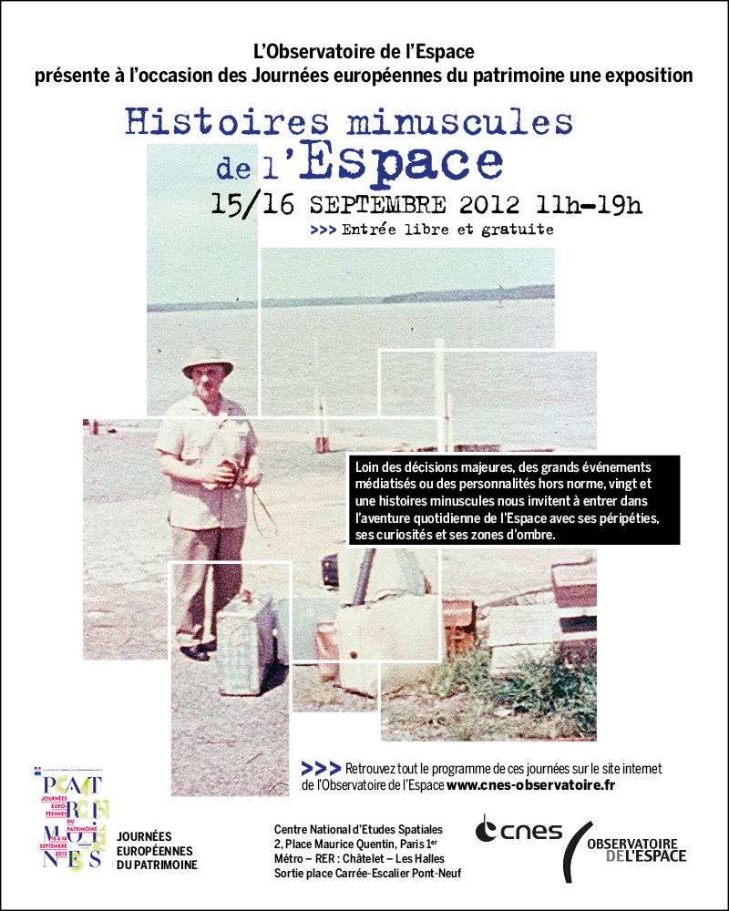 Exposition « Histoires minuscules de l'Espace » au CNES-Paris