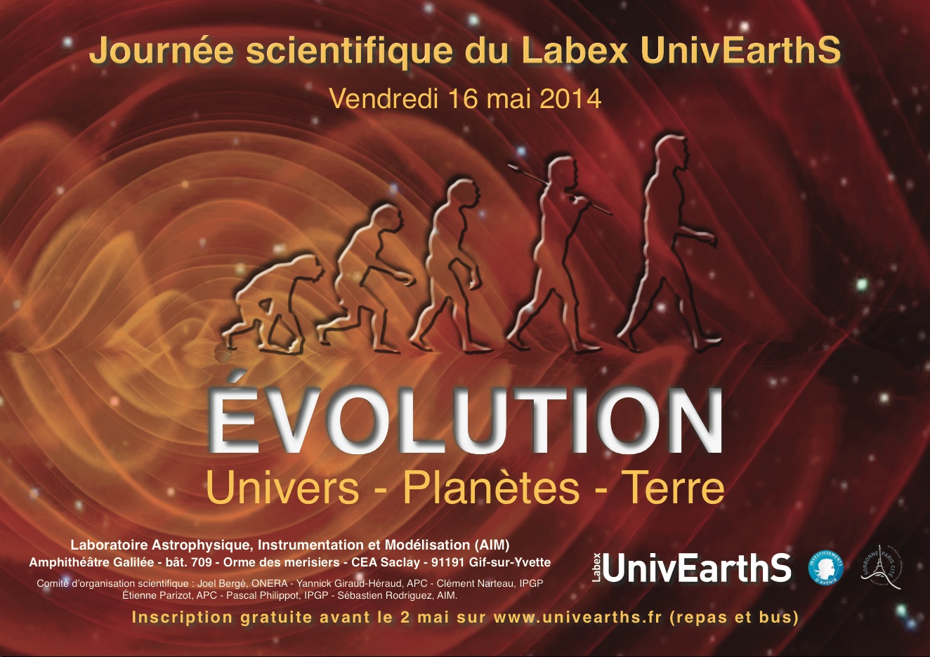 Evolution : Terre, Planètes, Univers (16 mai 2014)