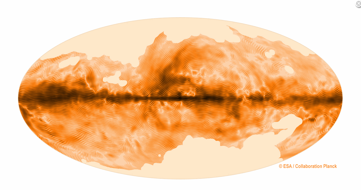 Le satellite Planck dévoile l’empreinte magnétique de notre Galaxie (6 mai 2014)