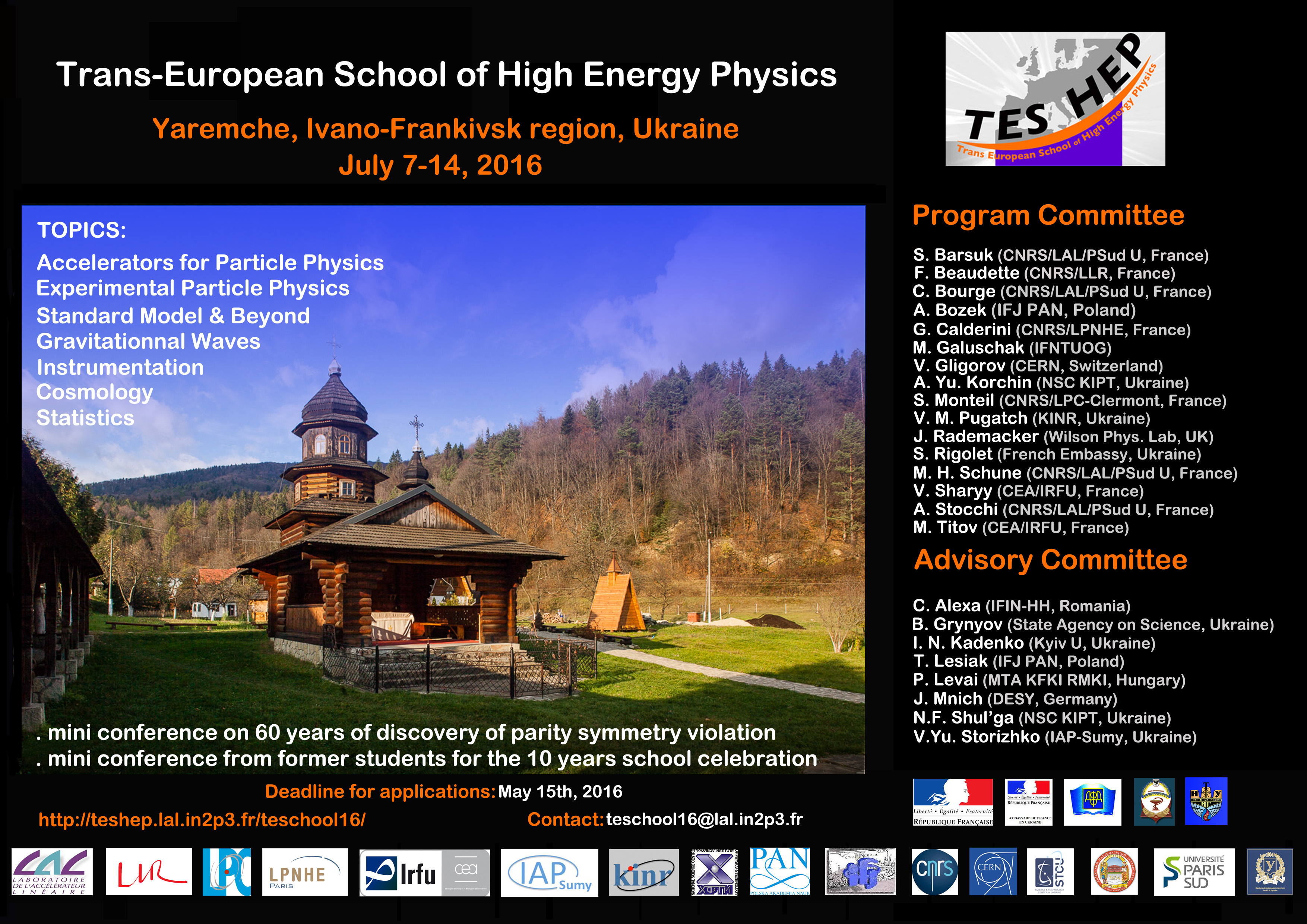 The Trans-European School of High Energy Physics