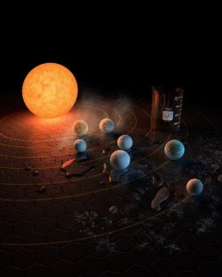 Conférence d'actualité « Rendez-vous sur les planètes exotiques de Trappist-1 »  