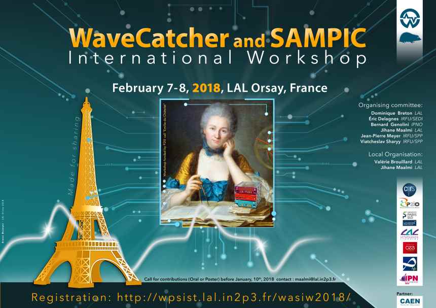 WaveCatcher and SAMPIC INternational Workshop @ Paris Saclay les 7 et 8  Février