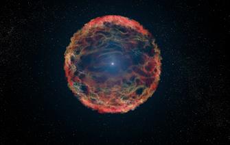 An amateur astronomer captures the birth of a supernova