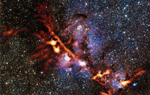 Dive into the heart of star formation with ArTéMiS : first images from a new camera on the APEX telescope  