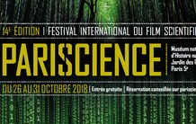 Des chercheurs de l'Irfu au festival international du film scientifique Pariscience du 26 au 31 octobre 2018