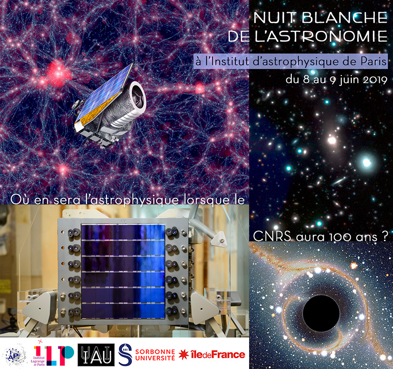 Nuit blanche de l'astronomie le samedi 8 juin à l'Institut d'Astrophysique de Paris