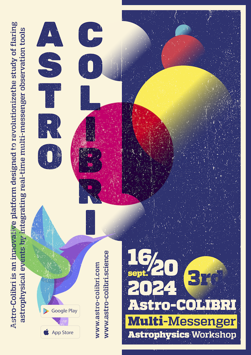 3rd Astro-COLIBRI multi-messenger astrophysics workshop 16/09/2024 - 20/09/2024