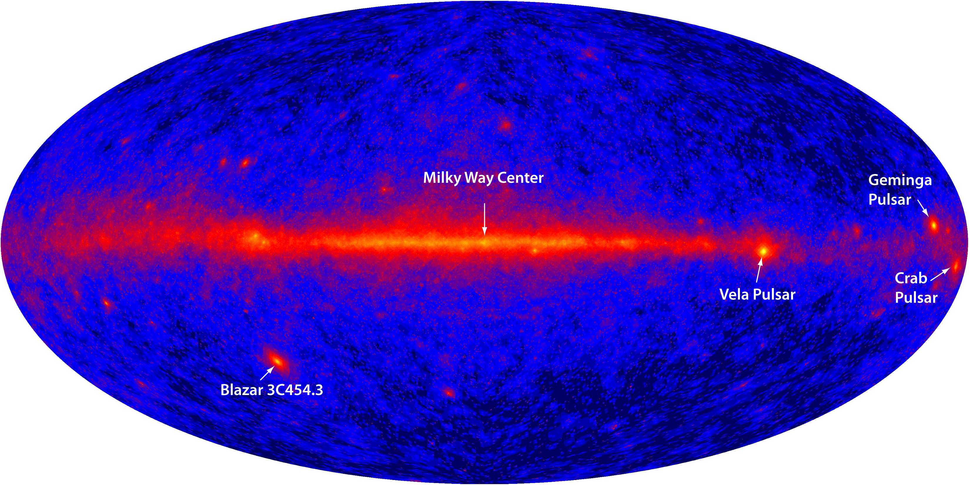 Images gamma de l'Univers