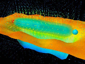 Les harmoniques du rho excitent le réseau