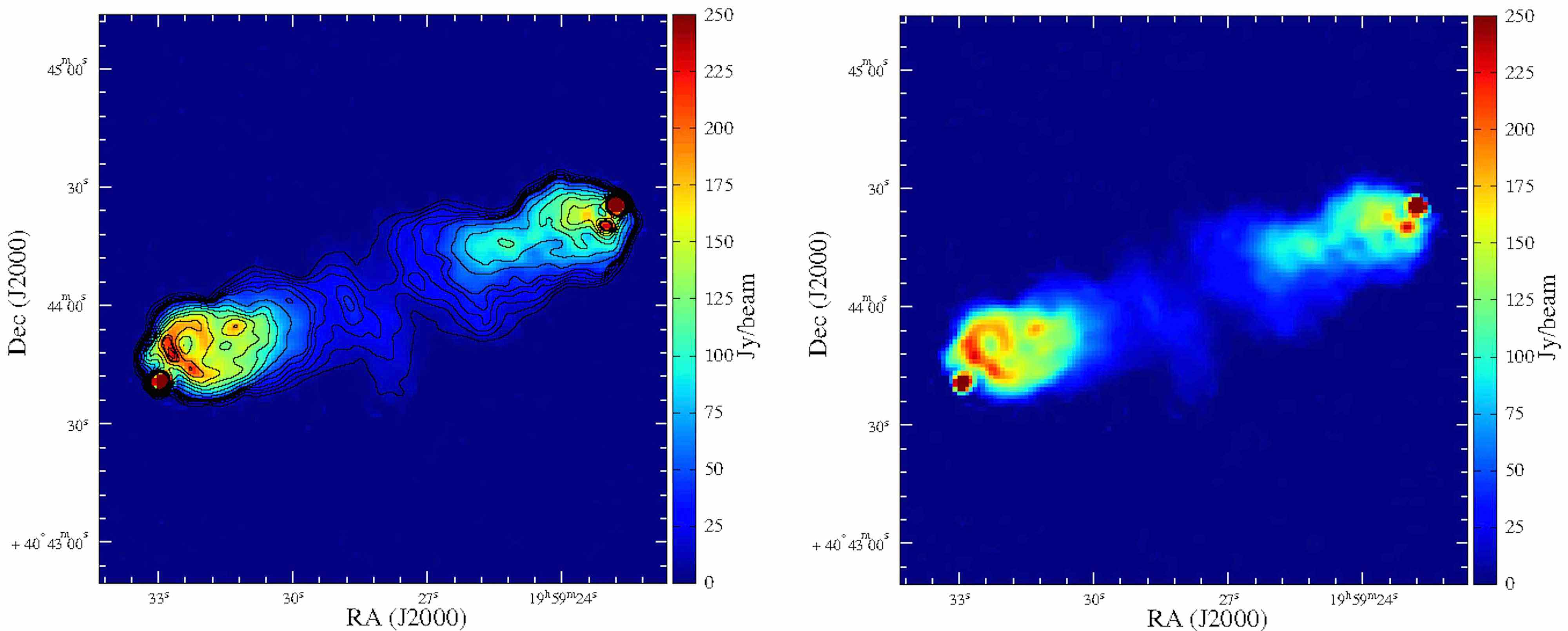 Imagerie super-résolue pour les radiotélescopes géants