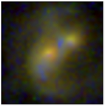 Giant black holes in compact galaxies