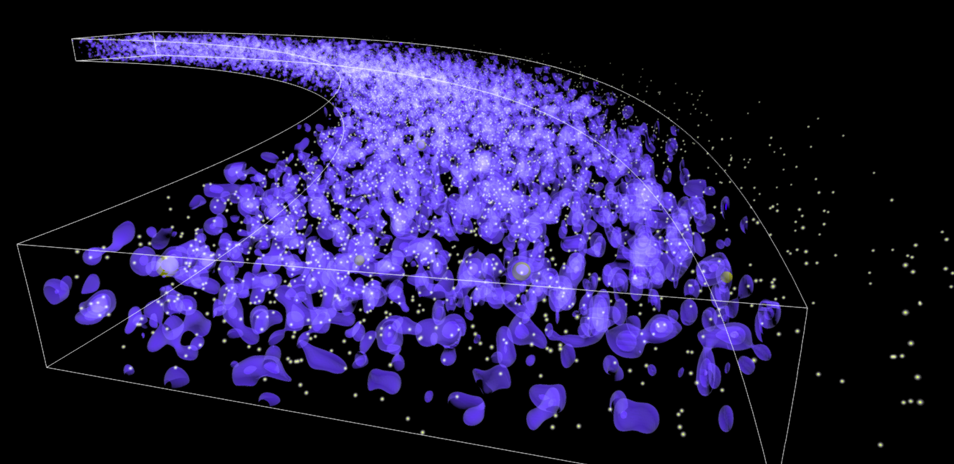 Première cartographie « 3D » à grande échelle de l’Univers très lointain