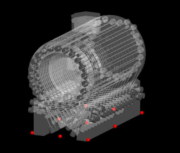 Muography is present at the heart of nuclear reactors