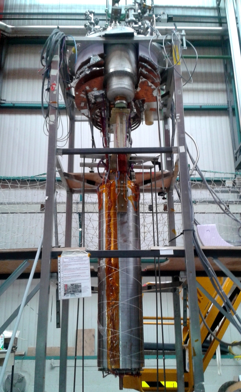 First test successful for the insertion quadrupole “MQYYM” for the HL-LHC project