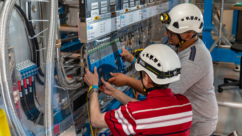 Détecteurs LHC : des particules suivies à la trace