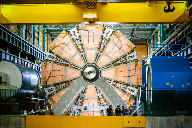 LHC detectors: particles tracked