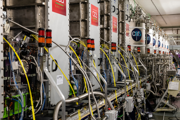 LINAC SPIRAL2 : un premier faisceau d’oxygène accéléré à 7 MeV/u  