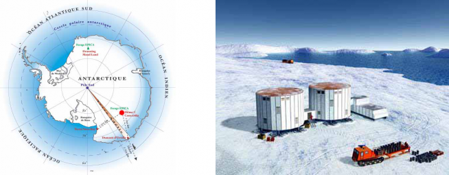 Astronomie au pôle Sud