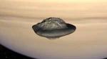 Flying saucers around Saturn
