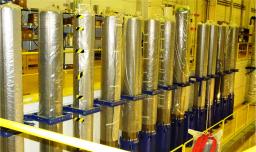 Superconducting quadrupole magnets for the LHC