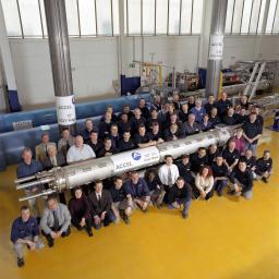 Superconducting quadrupole magnets for the LHC