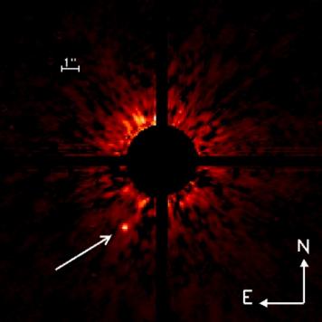 The deepest infrared image around the brightest star.