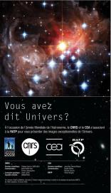 Année Mondiale de l'Astronomie 2009