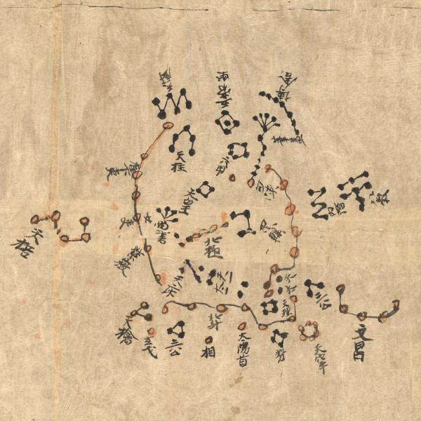 The oldest extant star chart