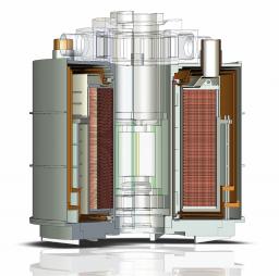 Superconducting magnet for the LNCMI