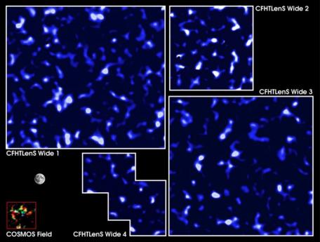 Concentré d'Univers avec la caméra MegaCam