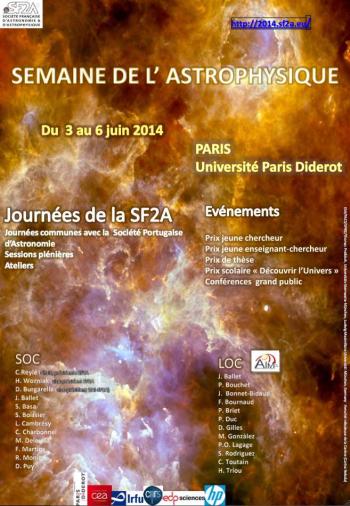 Semaine de l'Astrophysique Française (3 au 6 juin 2014)