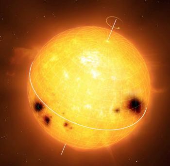 Les étoiles tournent moins vite avec l'âge