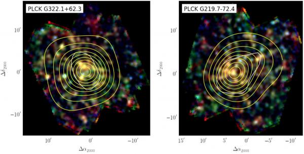 Une clé de la formation des amas de galaxies découverte par Herschel et Planck 