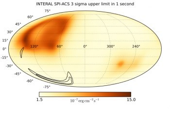No  gamma echo to the merger of two black holes