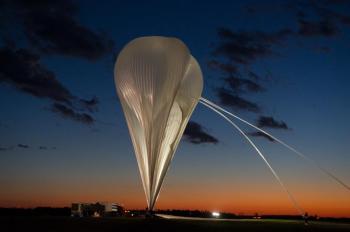 Un ballon a 40 km d'altitude pour mieux voir la poussière galactique 