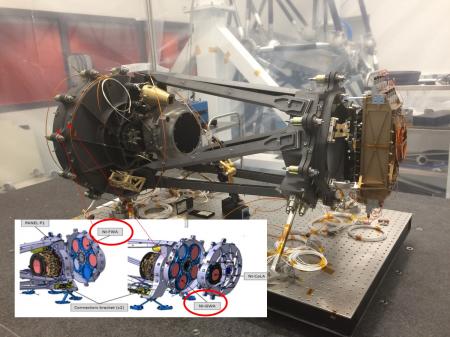 Livraison du modèle de vol des cryomoteurs de la caméra NISP pour le télescope Euclid