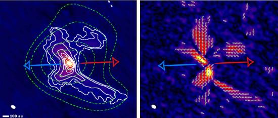 The magnetic field impact on the star formation