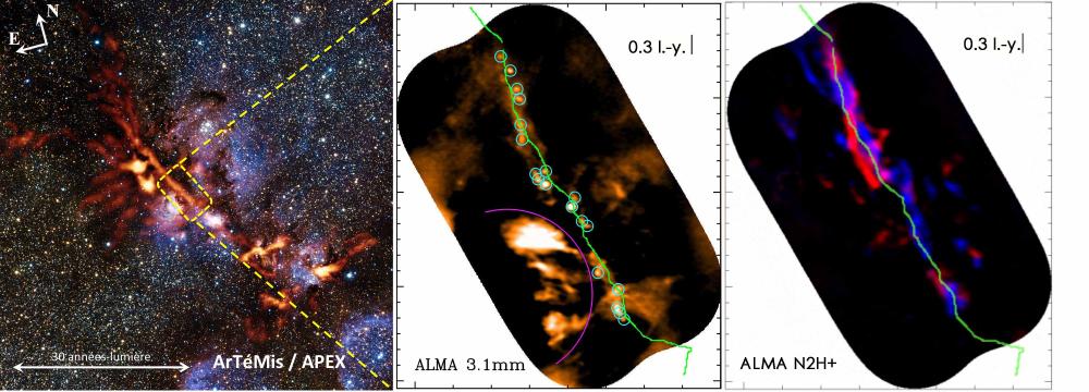 New clues about the origin of stellar masses