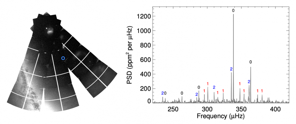 Vibration of a star and galactic collision